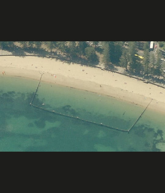 Un filet anti-requins &agrave; Sydney