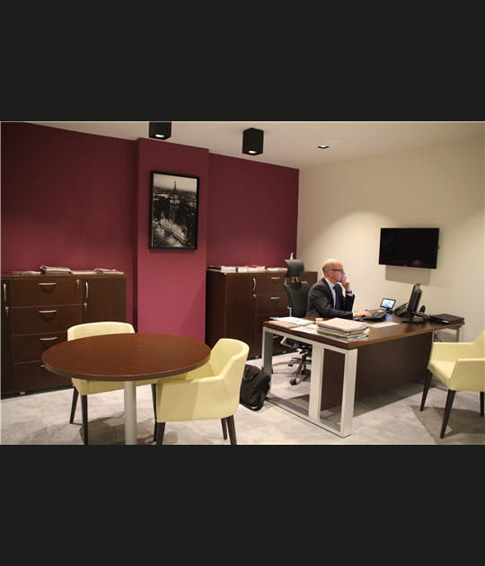 Le bureau des conseillers patrimoniaux de la banque priv&eacute;e de la CENFE