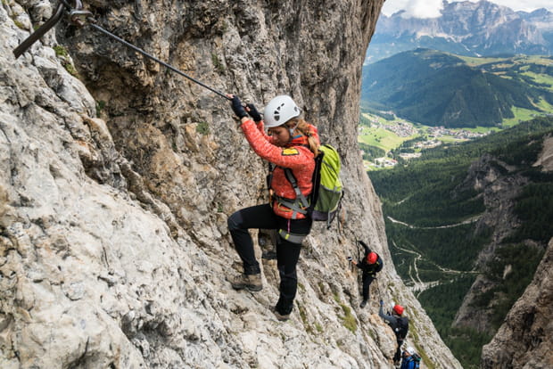 Grimper en via Ferrata