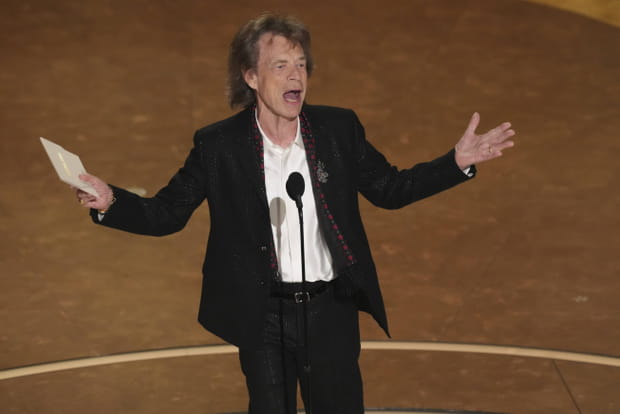 L'apparition surprise de Mick Jagger aux Oscars