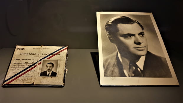 Carte professionnelle de Jean Moulin