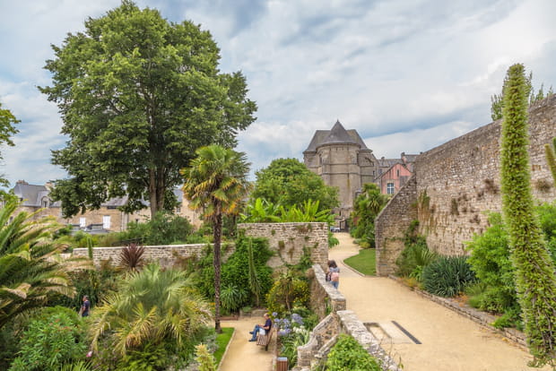 Le jardin de la Retraite, véritable oasis à Quimper