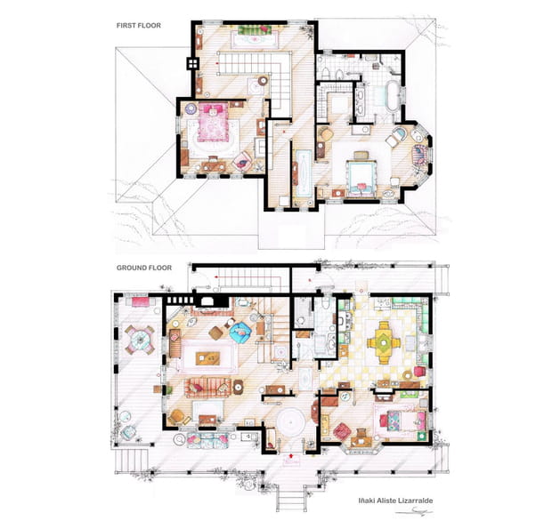 Gilmore Girls : l'appartement de Lorelai et Rory