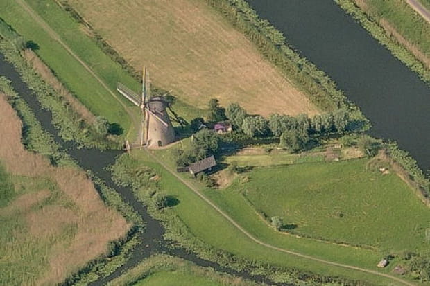 Le réseau des moulins de Kinderdijk-Elshout