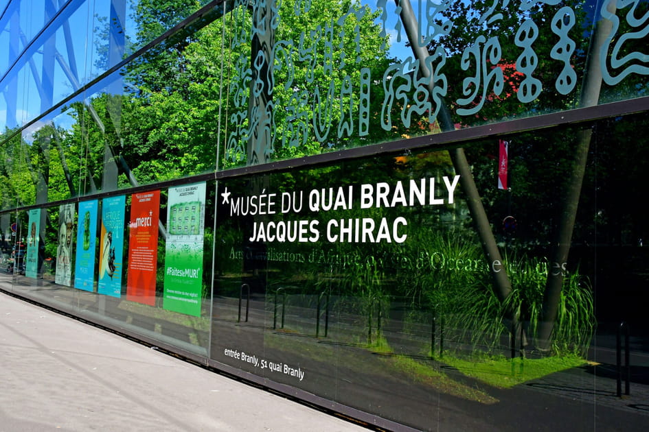 Le mus&eacute;e du quai Branly, &agrave; Paris