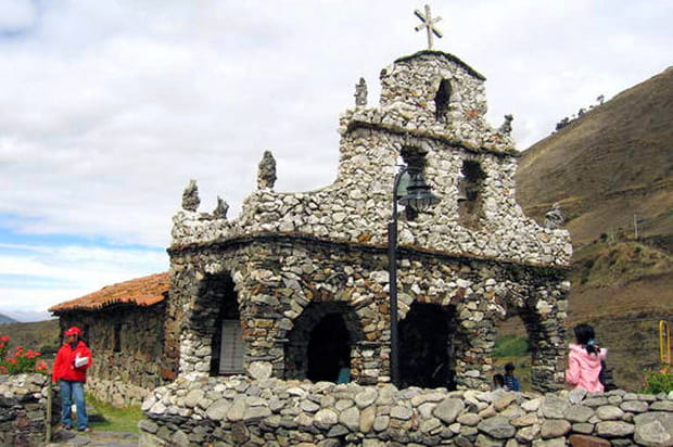 Eglise de pierre au Venezuela