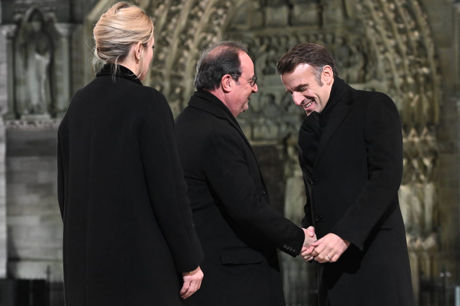 Sourires avec Fran&ccedil;ois Hollande