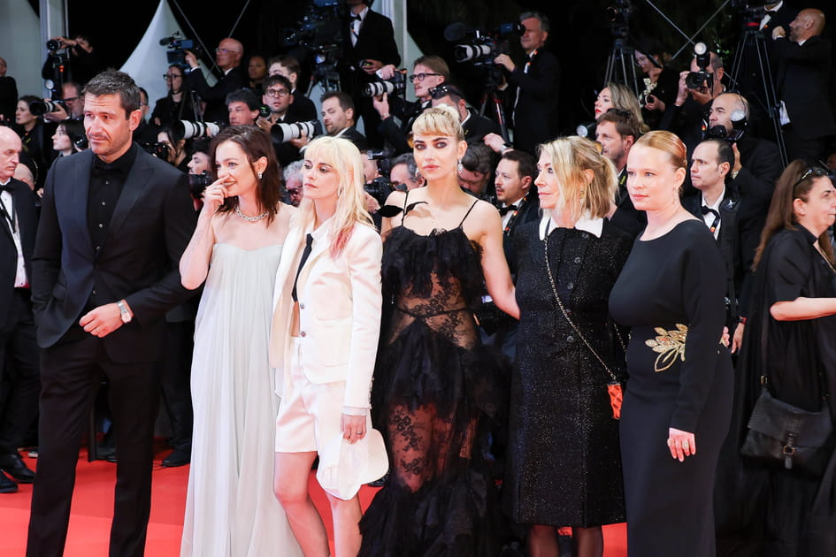 Kristen Stewart et son &eacute;quipe sur le festival de Cannes pour son premier film de r&eacute;alisatrice