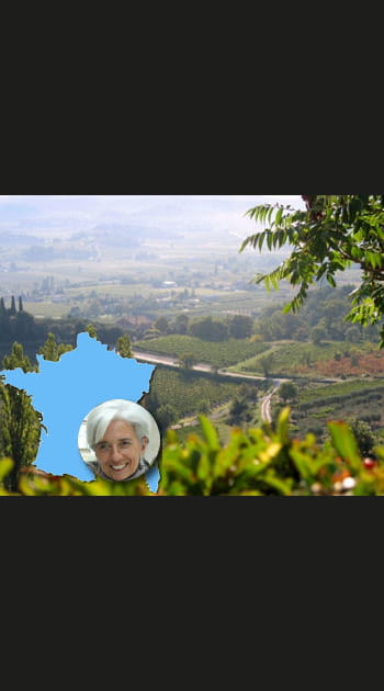 Christine Lagarde en Provence