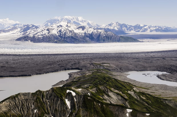Le glacier de Malaspina en Antarctique