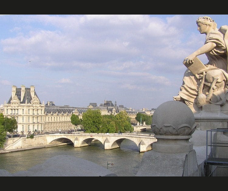 La Seine en aval du Pont Royal