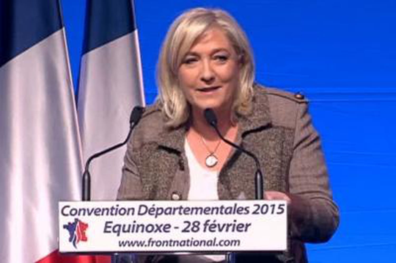 100 élus Front national ! L'objectif de Marine Le Pen