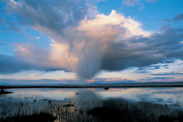 Averse sur le lac Kovsgol