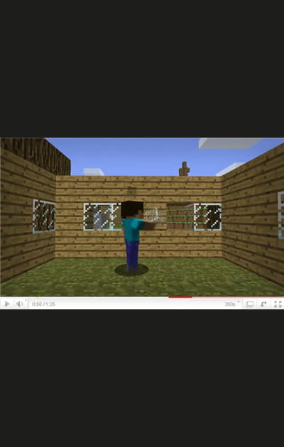 Minecraft, r&eacute;inventer le feu et le bronze