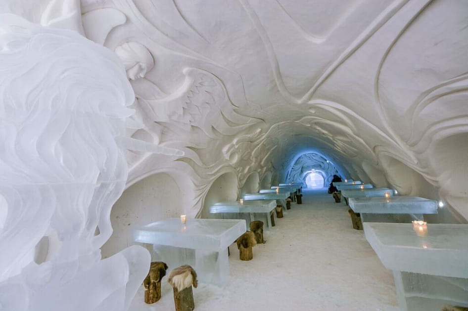 Le SnowCastle de Kemi en Finlande