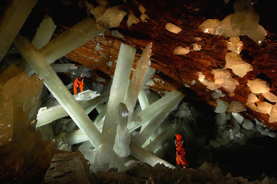 La mine de gypse de Na&iuml;ca