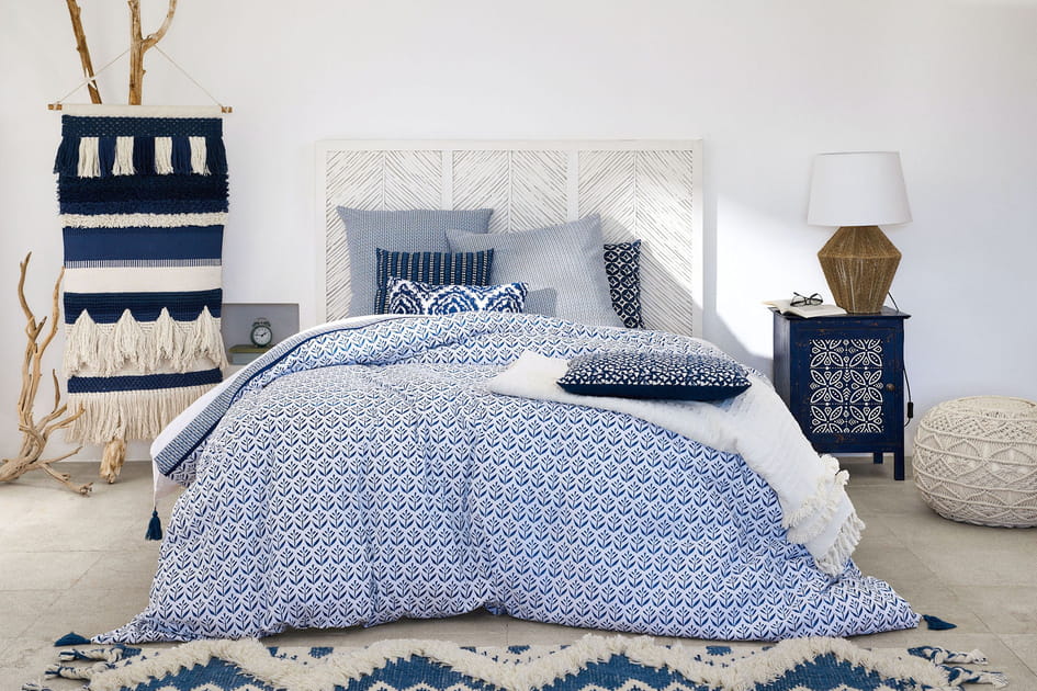 Bleu dans la chambre