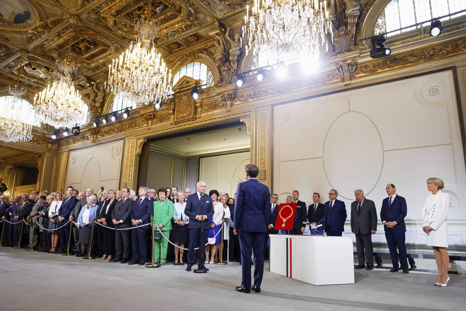 Arriv&eacute;e dans la salle des f&ecirc;tes