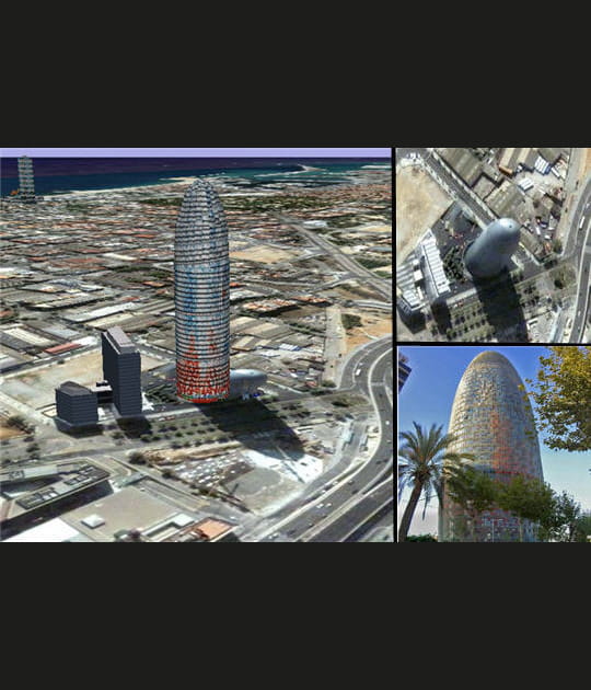 La tour Agbar de Barcelone