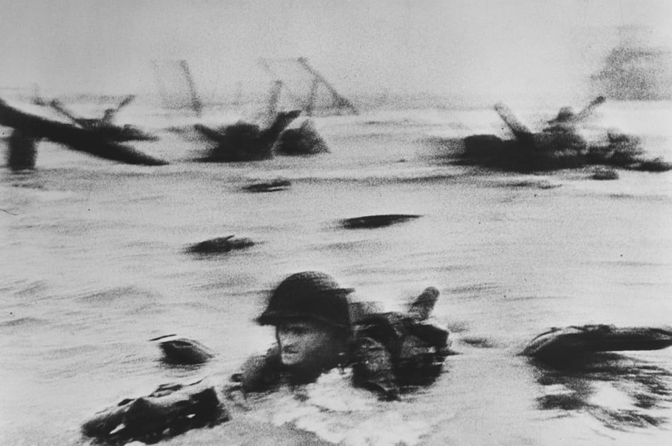 D&eacute;barquement &agrave; Omaha Beach