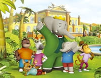 Babar : les aventures de Badou : La course d'aérocyclettes