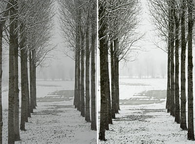 l'image originale suivie de celle retouchée