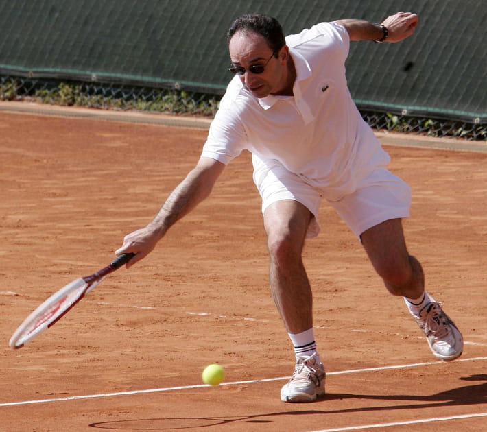 Jean-Fran&ccedil;ois Cop&eacute;, habitu&eacute; des courts de tennis