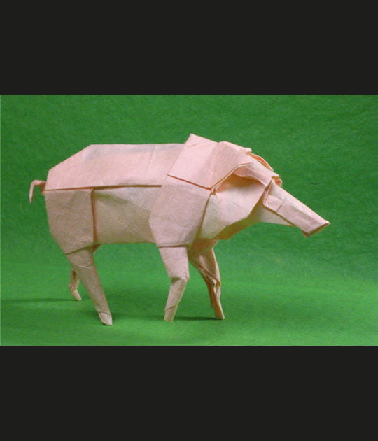 Cochon rose