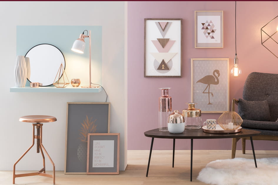 Le cuivre illumine votre bureau