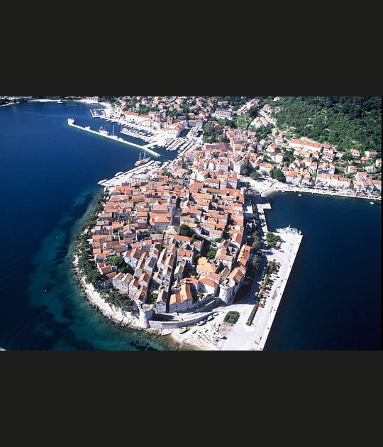 Korcula, en Croatie