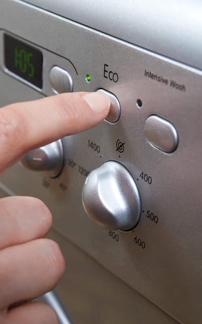 On utilise les programmes &eacute;co de la machine