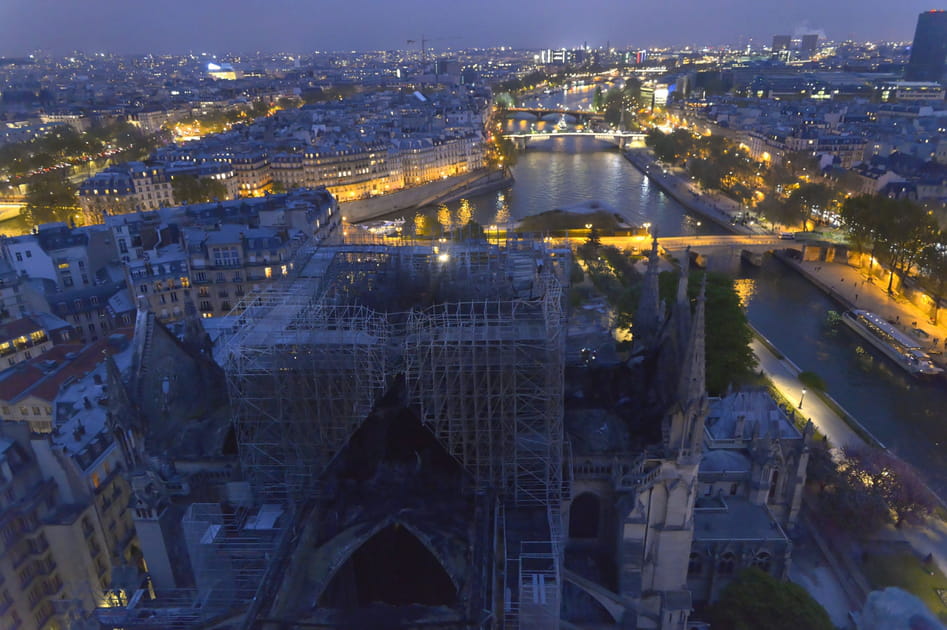 Les photos de Notre-Dame apr&egrave;s les flammes