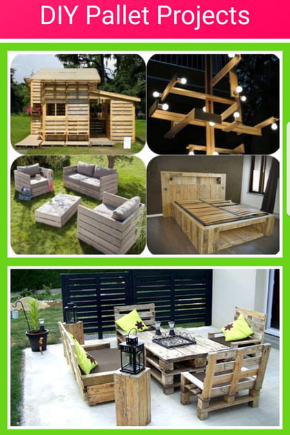 Pour fabriquer des meubles en palette