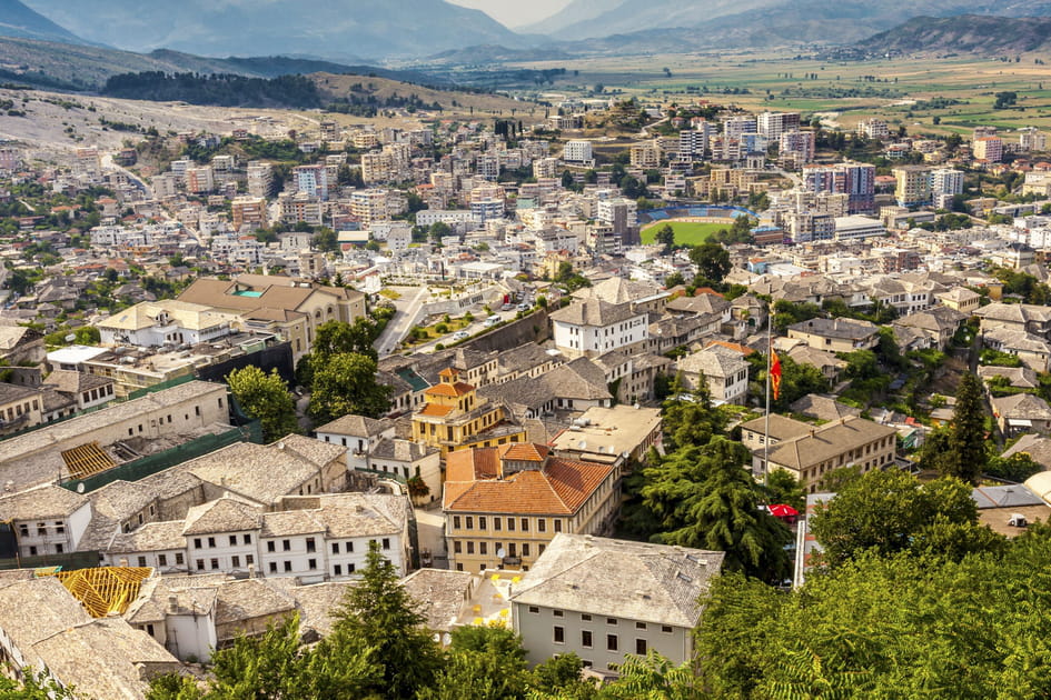 Gjirokast&euml;r, en Albanie