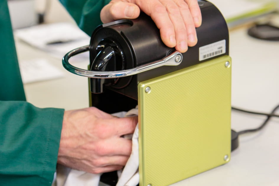 Machine en cours de reconditionnement chez ANR Services