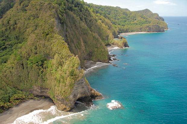 La Martinique vue du ciel