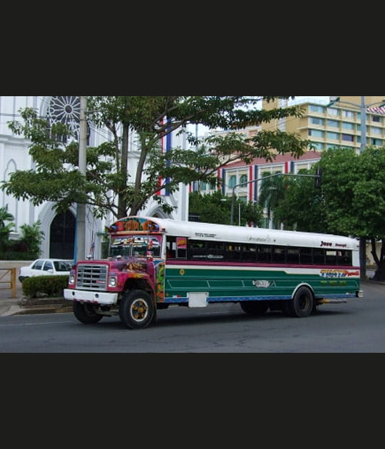 Le bus machiav&eacute;lique du Panam&aacute;