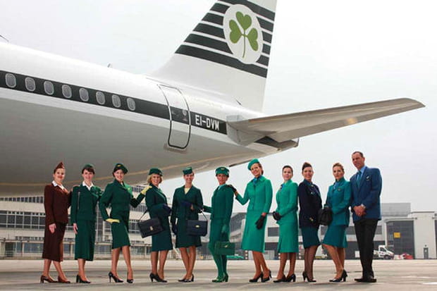 Aer Lingus, les couleurs de l'Irlande