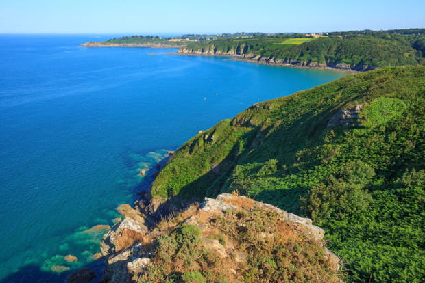 Les falaises de Plouha, tout aussi grandioses que le Cap Frehel