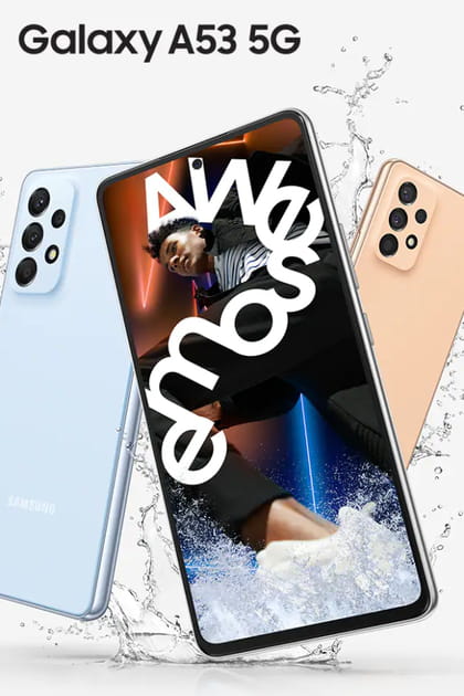 Samsung Galaxy A53&nbsp;5G&nbsp;: le bestseller de la marque