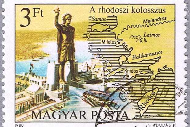 Le Colosse de Rhodes (Merveille du monde antique)