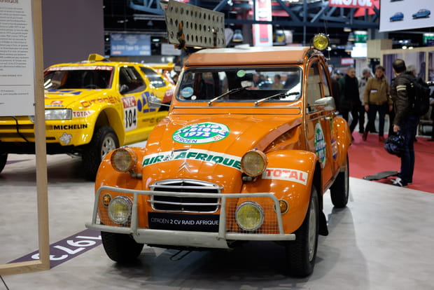 Zoom sur la 2 CV Raid Afrique