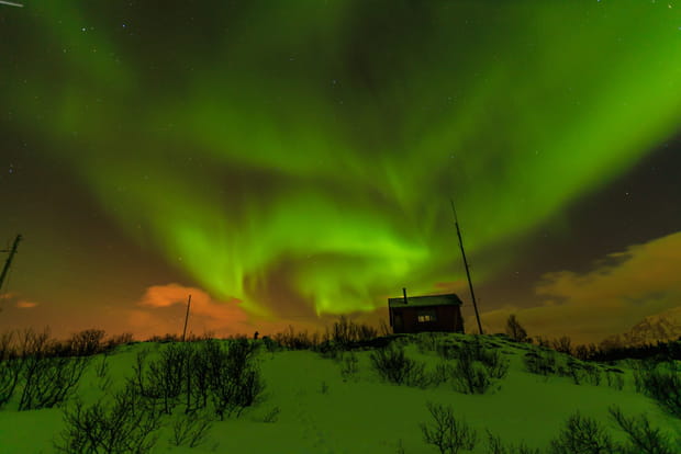 La chasse aux aurores boréales en Norvège