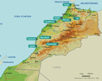 carte maroc