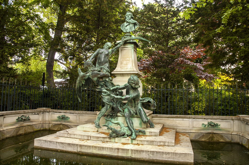 Monument &agrave; Eug&egrave;ne Delacroix