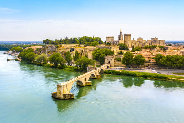 Avignon, dans les bras du Rhône