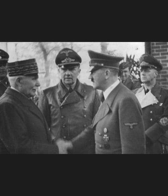 La rencontre avec le Mar&eacute;chal P&eacute;tain