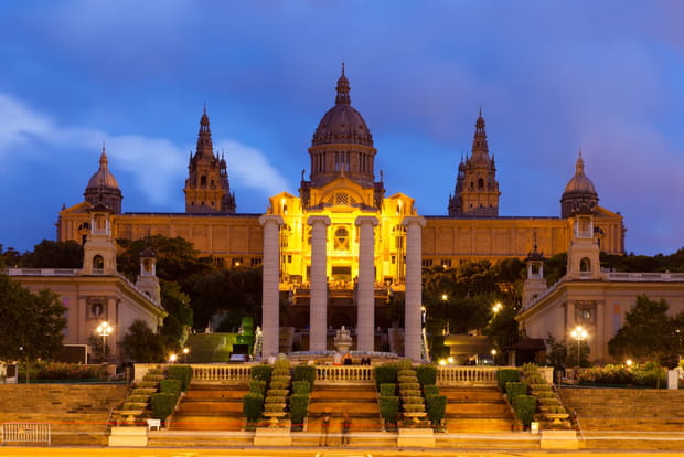 Montjuic sur les hauteurs de Barcelone