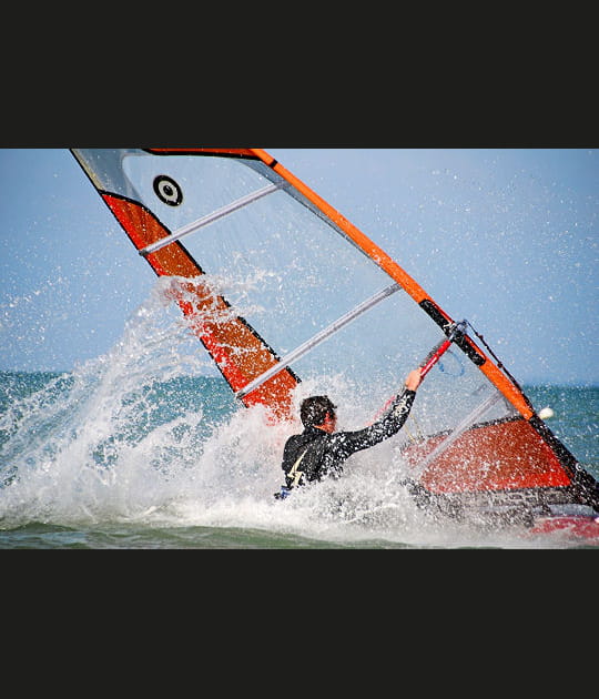 Chute en funboard