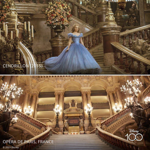 Ces lieux ont inspiré les studios Walt Disney et vous pouvez les visiter : Opéra de Paris dans "Cendrillon"